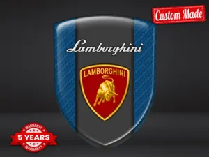 Lamborghini Letras Pegatinas Auto Alta Calidad Diseño Profesional